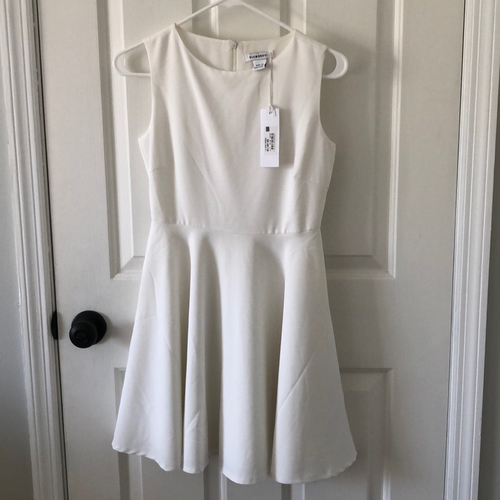 Lulus (Glamorous brand) white dress